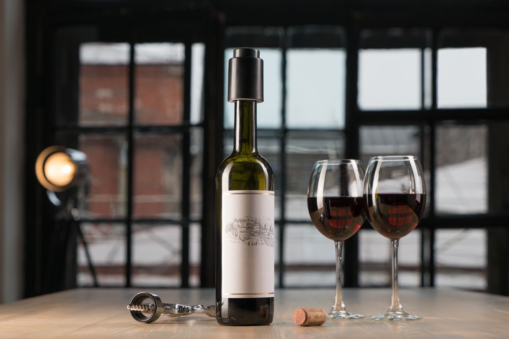 Винный набор Winetura, черный-7