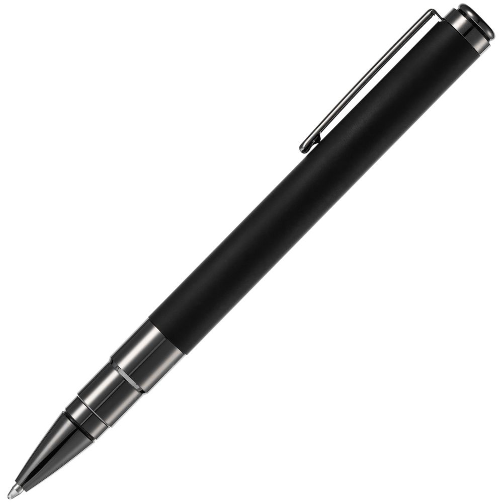 Ручка шариковая Kugel Gunmetal, черная-2