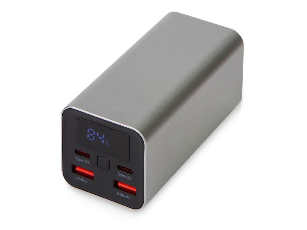 Внешний аккумулятор для ноутбуков Main 65 Вт, 20000 mAh, серый-0