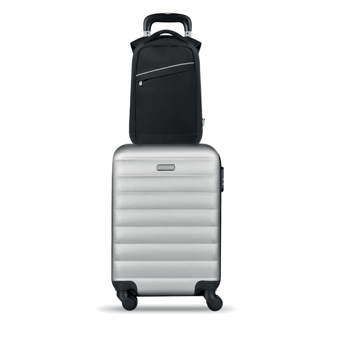 Рюкзак 600D из RPET, черный-9