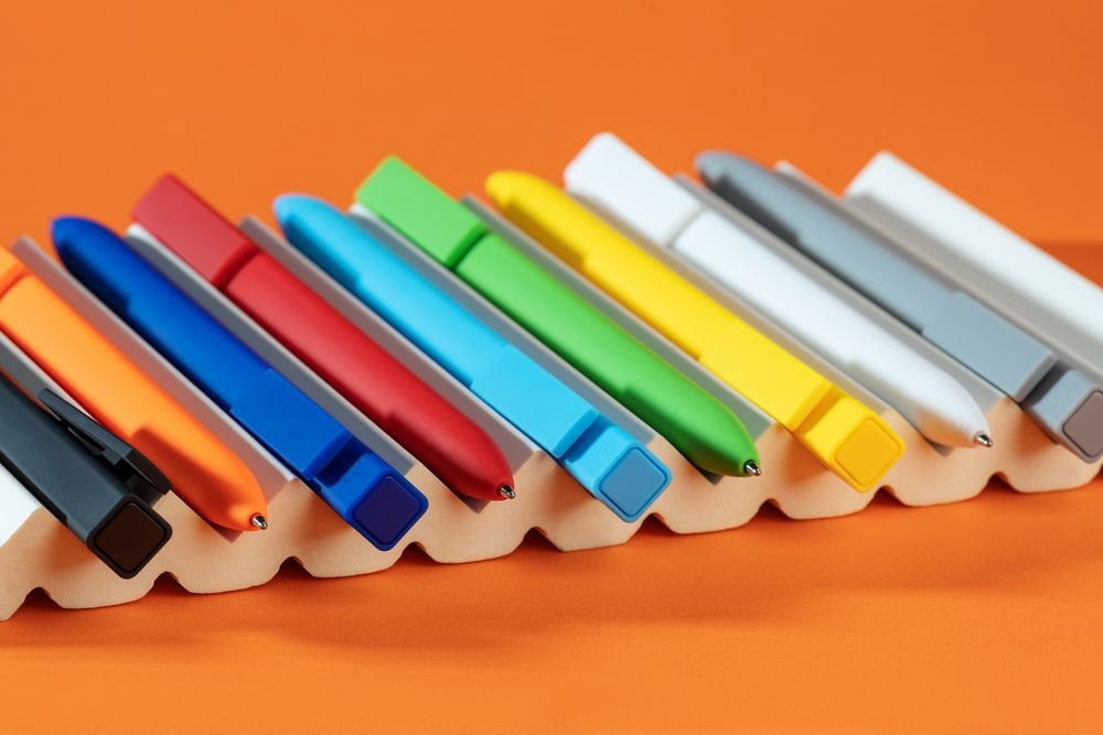 Ручка шариковая Swiper SQ Soft Touch, синяя-3