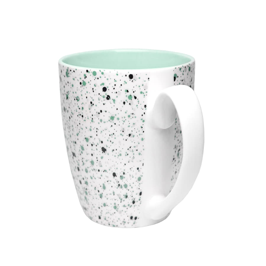 Кружка TERRAZZO, светло-зеленый, серый-2