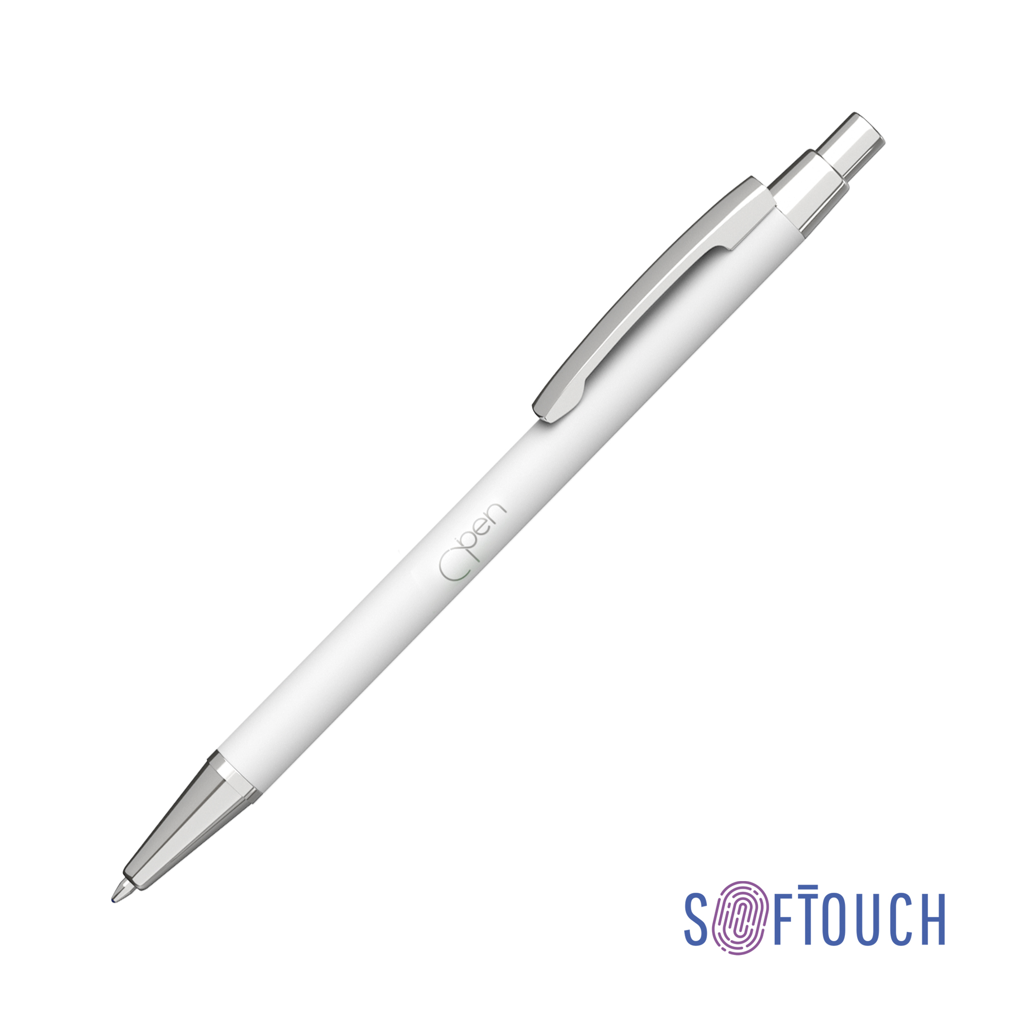 Ручка шариковая "Ray", покрытие soft touch-0