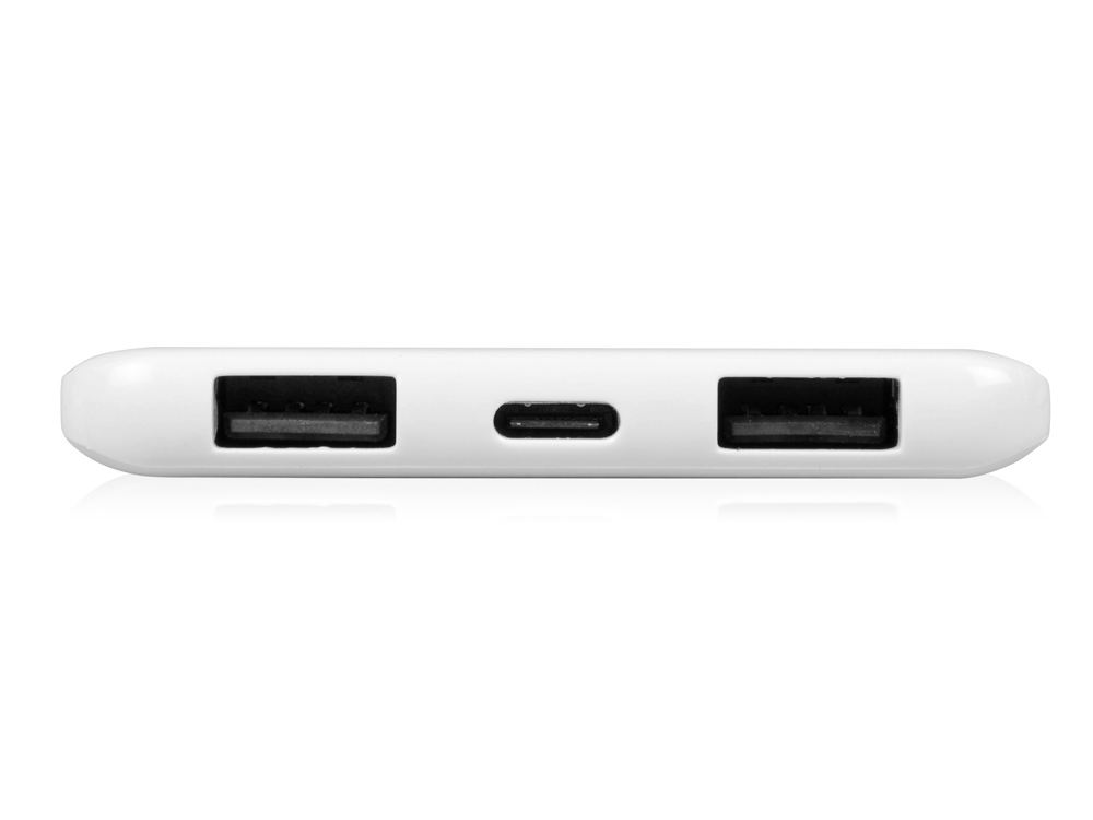 Портативное зарядное устройство Blank с USB Type-C, 5000 mAh, белый-6