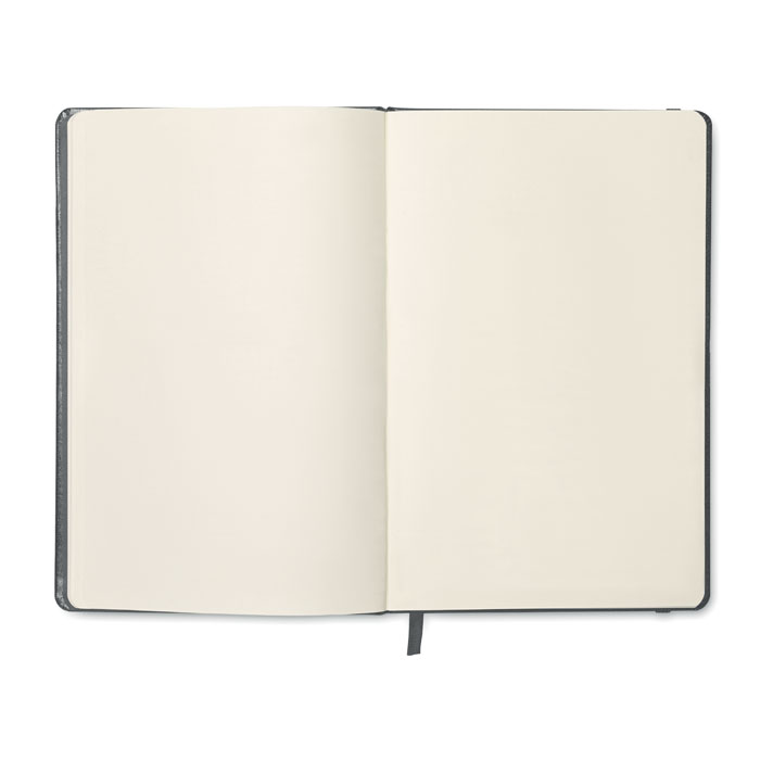 A5 notebook 96 plain sheets, каменный серый-4