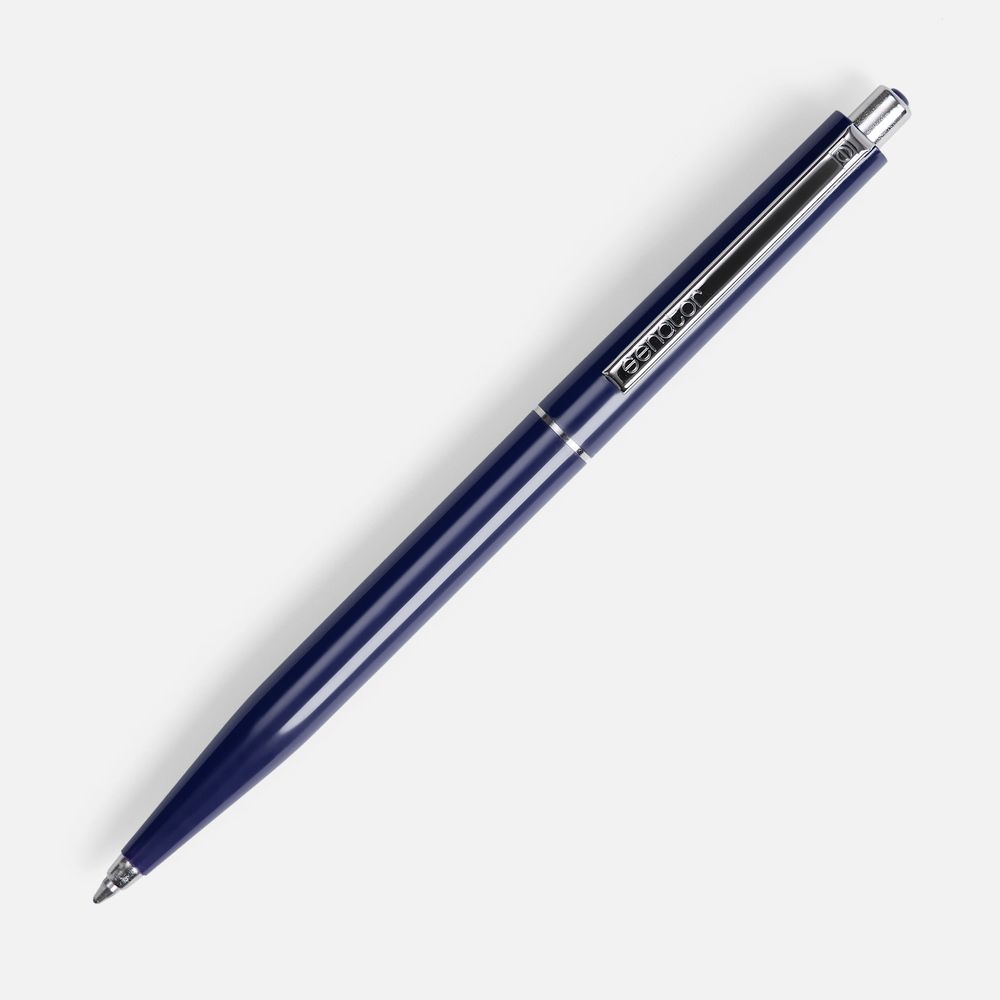 Ручка шариковая Senator Point, ver.2, темно-синяя-1