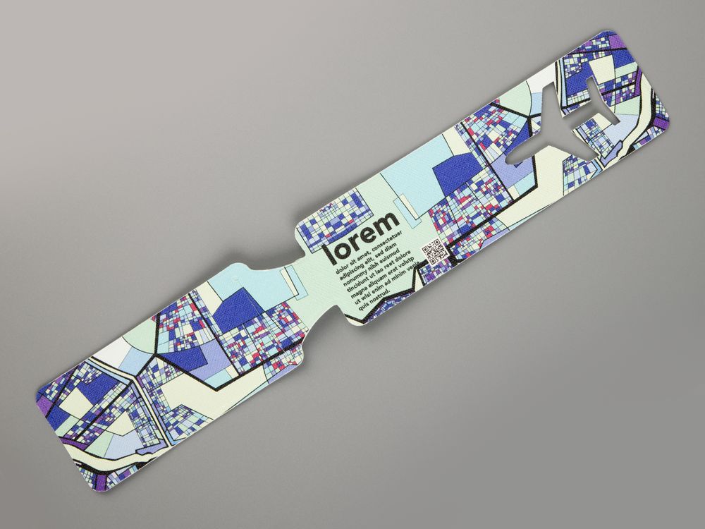 Багажная бирка Devon Print на заказ-3