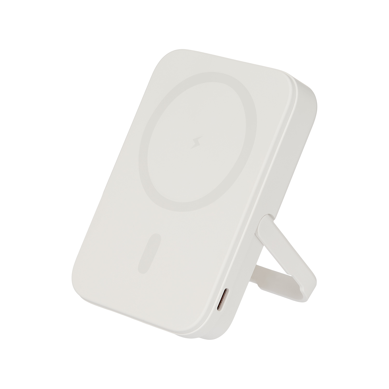 Внешний аккумулятор Юнион PD (Union PD) 10000mAh с функцией беспроводной зарядки 15W, белый-7