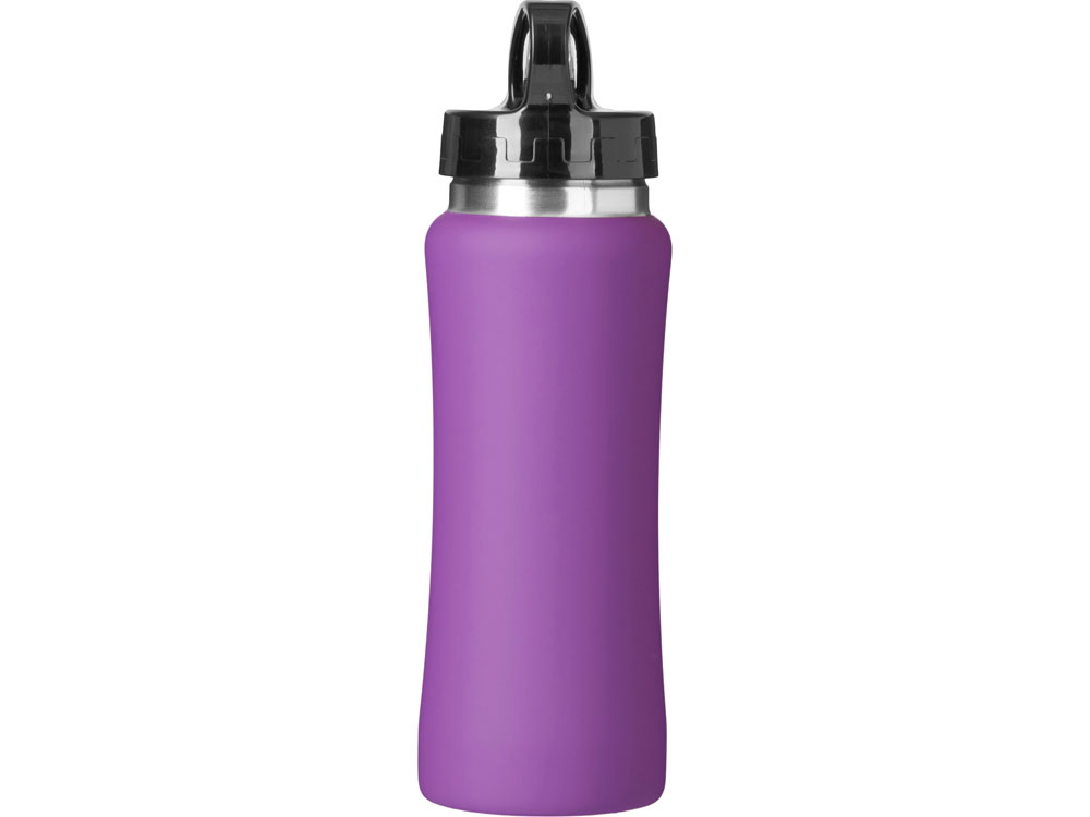 Бутылка для воды Bottle C1, сталь, soft touch, 600 мл, фиолетовый-3
