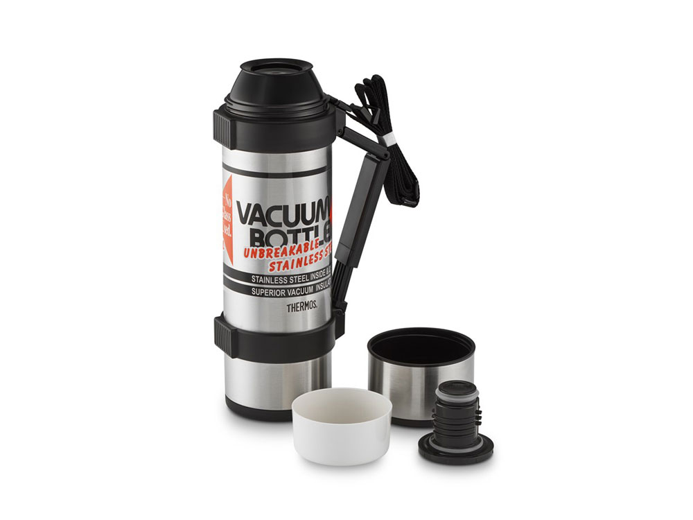 Термос со стальной колбой тм THERMOS NCB-12B Rocket Bottle 1,2L-2