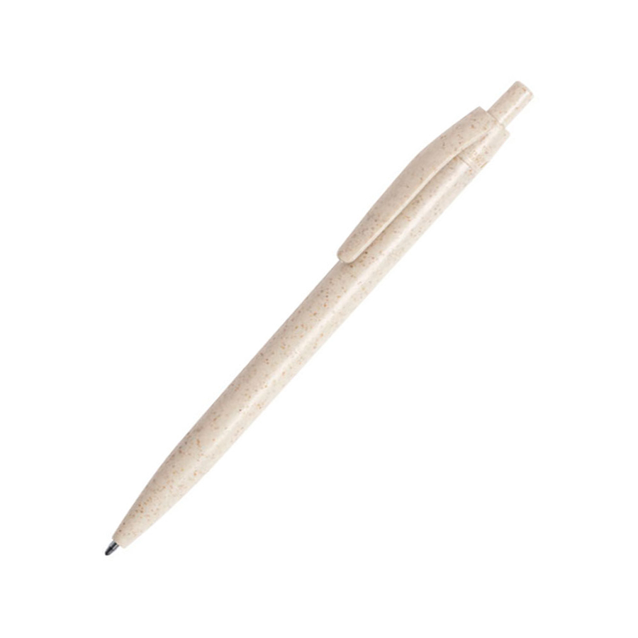 WIPPER, ручка шариковая, пластик с пшеничным волокном, бежевый-0