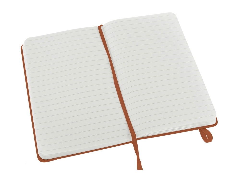 Записная книжка Moleskine Classic (в линейку) в твердой обложке, Pocket (9x14см), оранжевый коралл-2