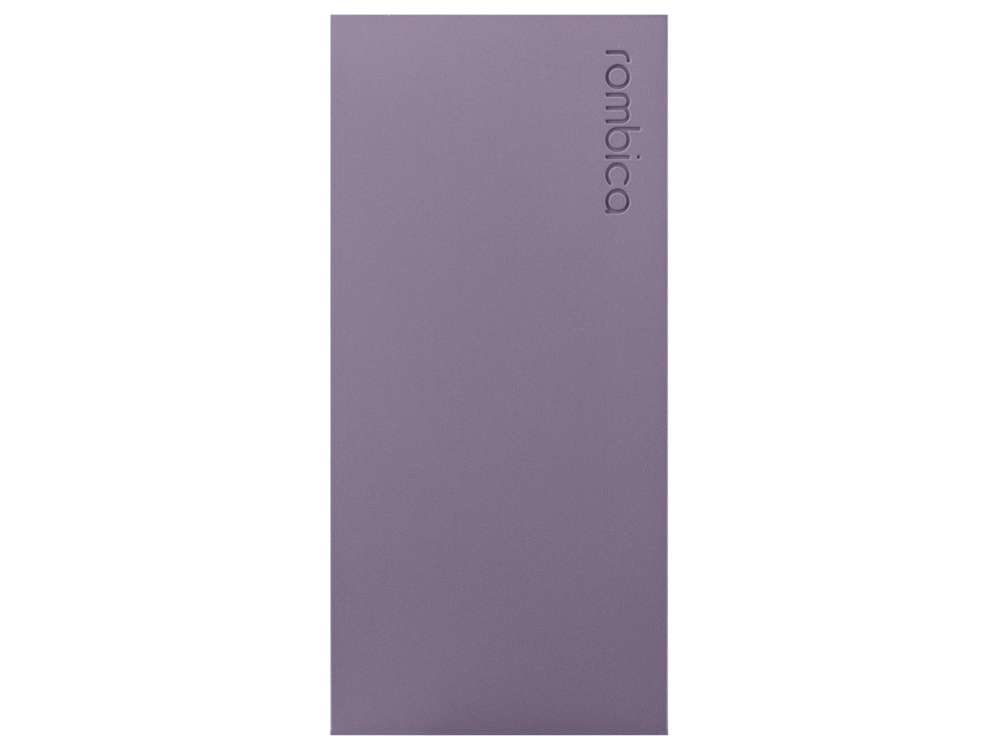 Внешний аккумулятор Rombica NEO ARIA Orchid, 10000мАч, Soft-touch, PD, QCharge, Type-C, сиреневый-1