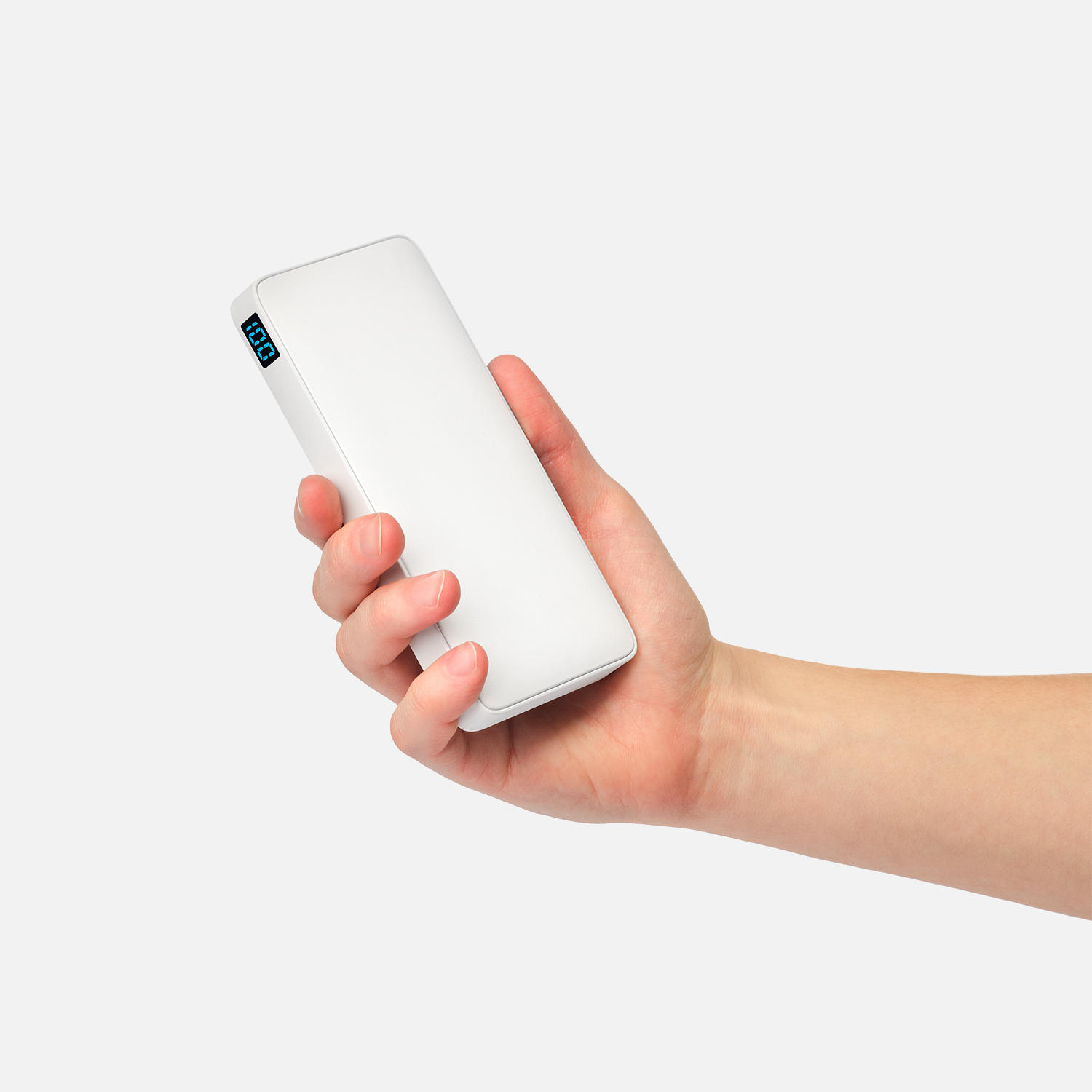 Внешний аккумулятор с подсветкой Анкор Плюс PD (Ancor PD Plus) 10000 mAh, белый-6