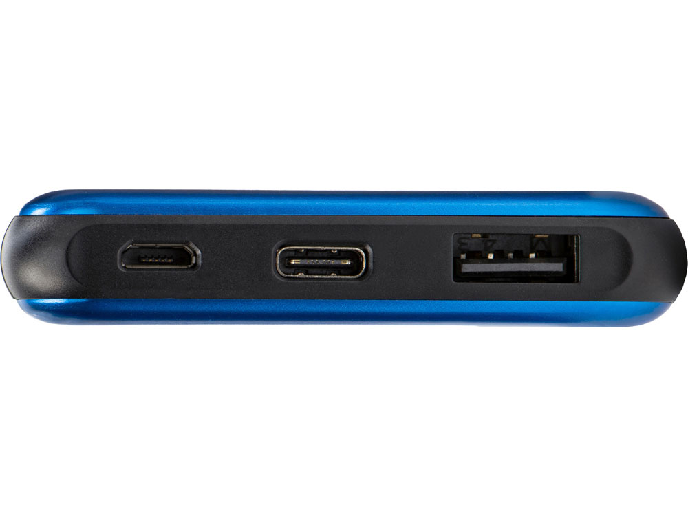 Внешний аккумулятор Forge v.2 металл, 10000mah, синий-3