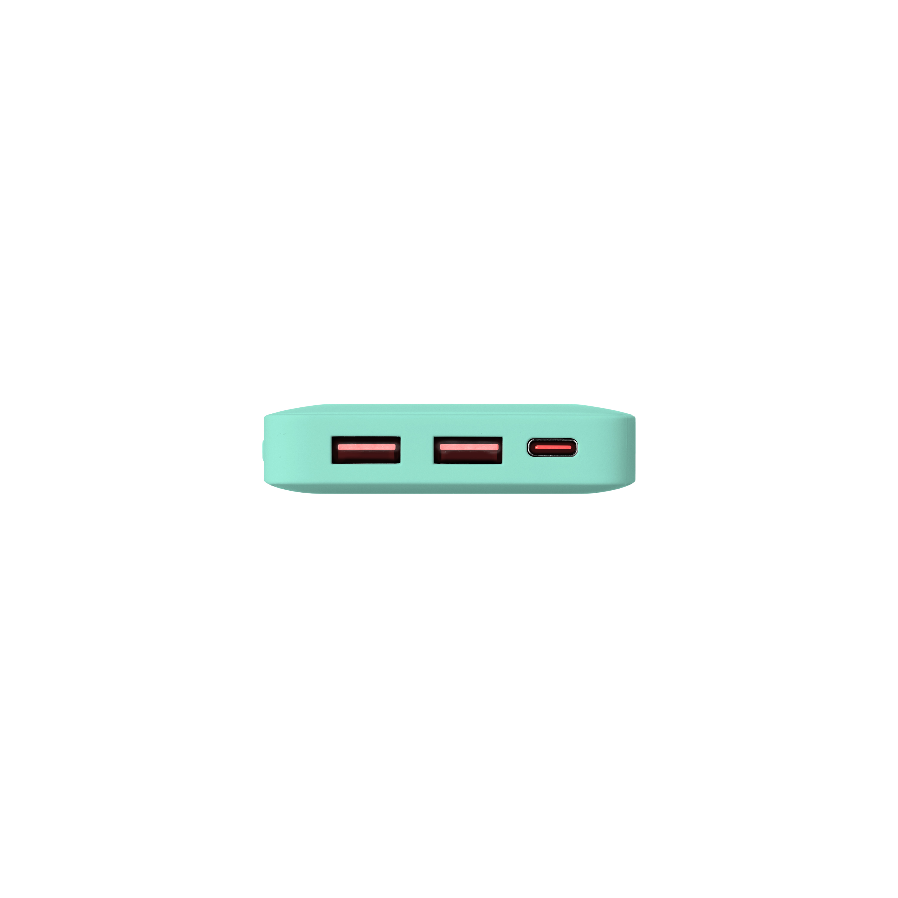 Внешний аккумулятор с подсветкой Анкор Плюс PD (Ancor PD Plus) 10000 mAh, бирюзовый-5