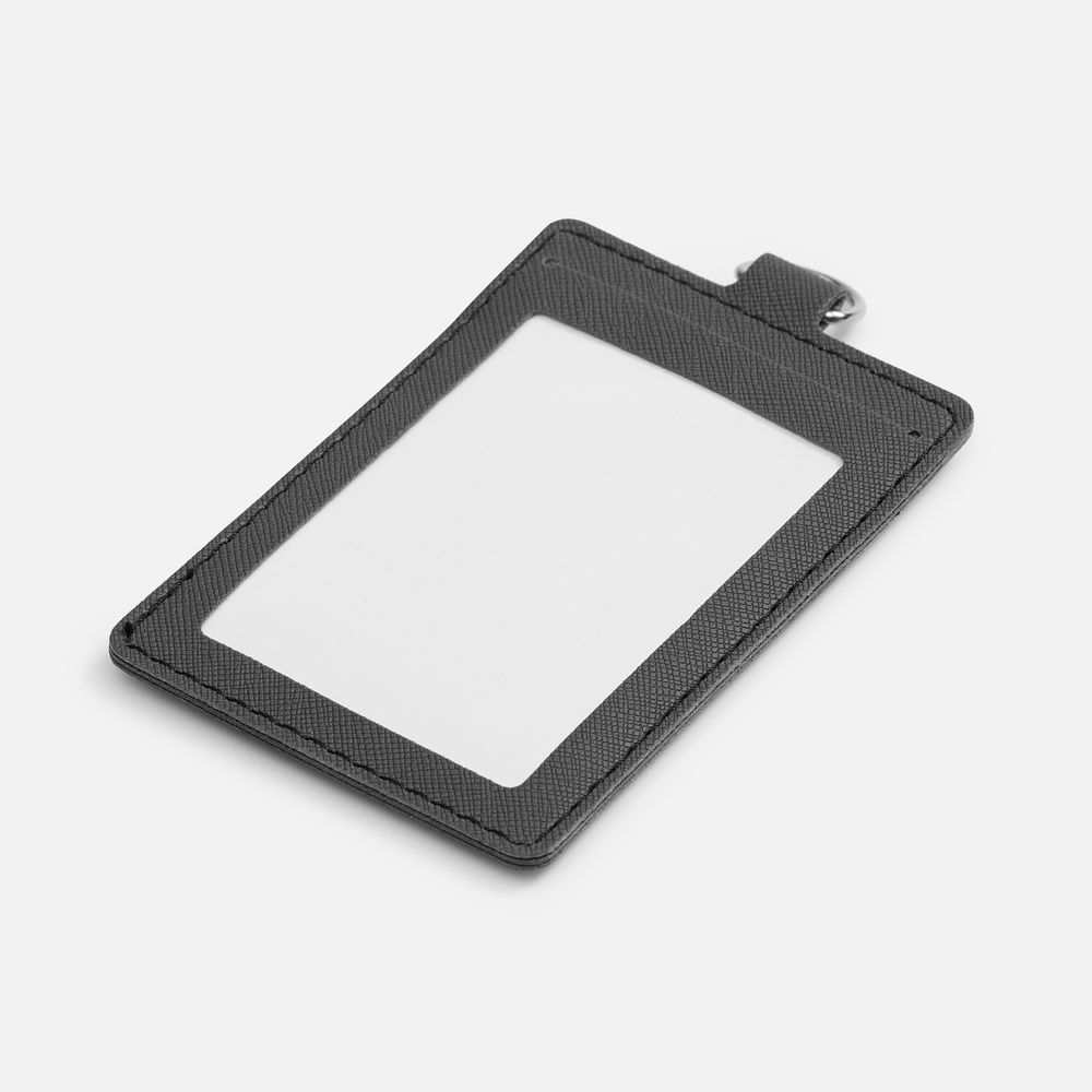Чехол для пропуска и карточек Detalli, серый-1