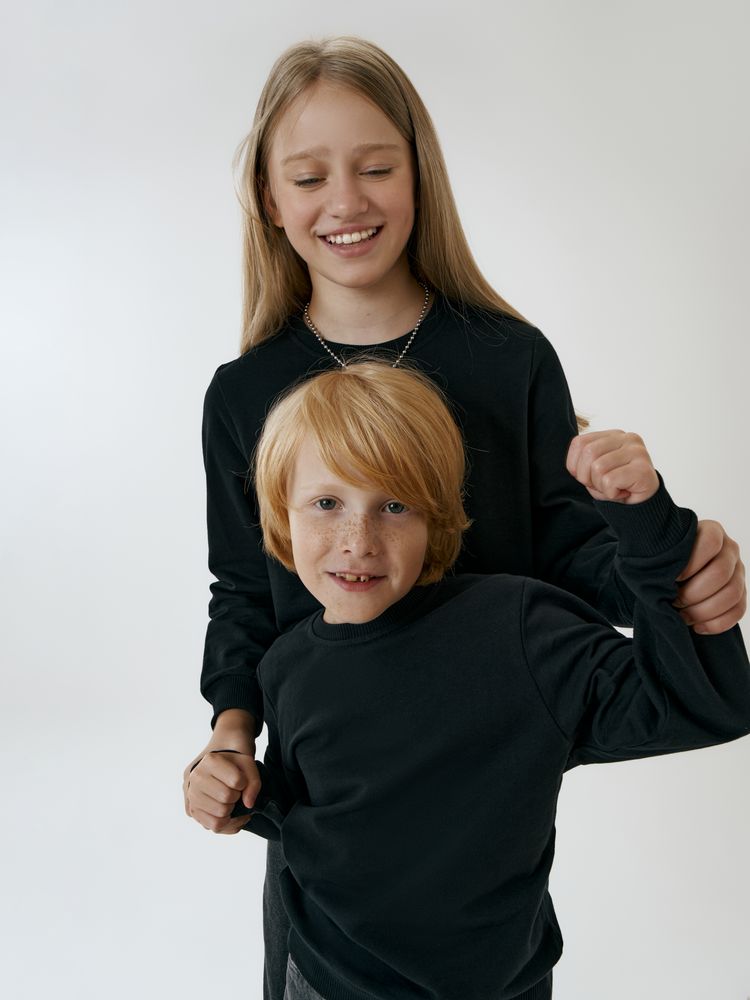 Свитшот детский Toima Kids 2.0, черный-5