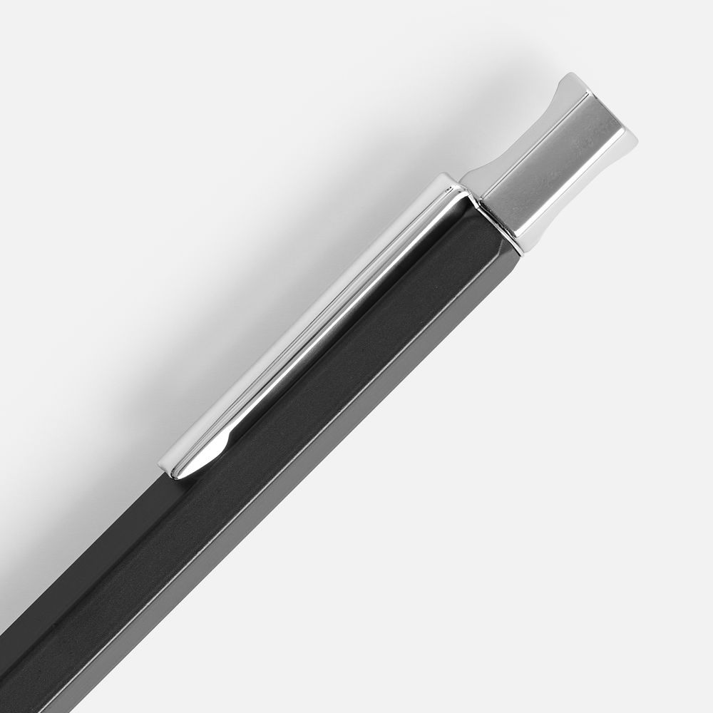 Ручка шариковая Numeric, мультиинструмент, черная-3