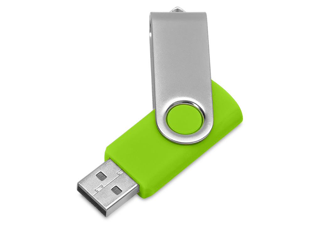 Флеш-карта USB 2.0 16 ГБ Флэш С1, зеленое яблоко-0