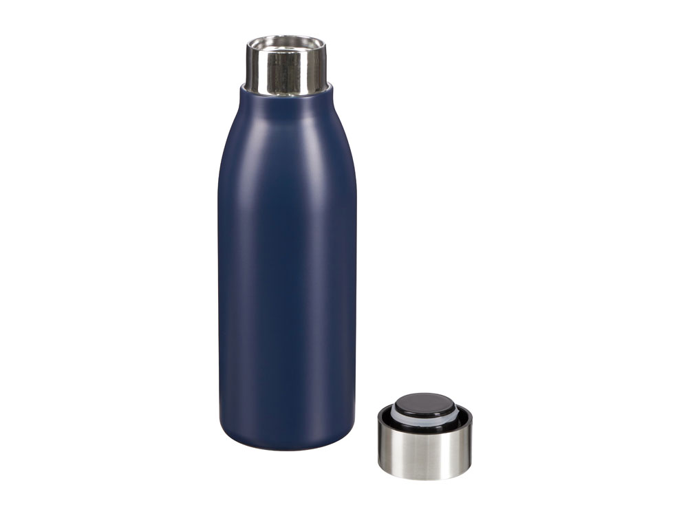 Вакуумная термобутылка Brottle, темно-синий-2