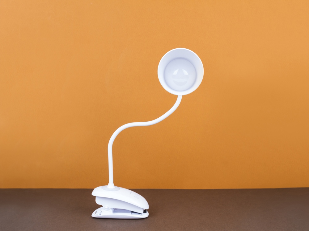 Настольная лампа Rombica LED Clamp, белый-4