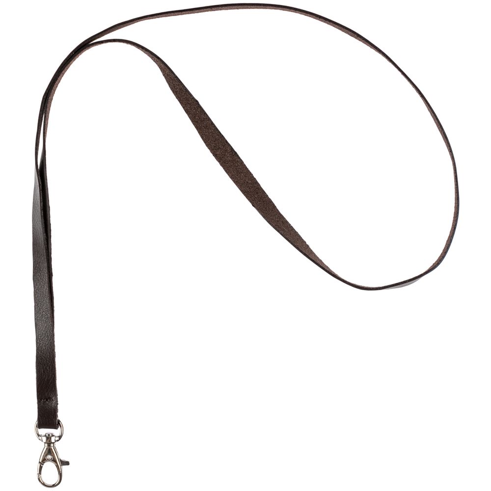 Лента для бейджа Leather Long-1