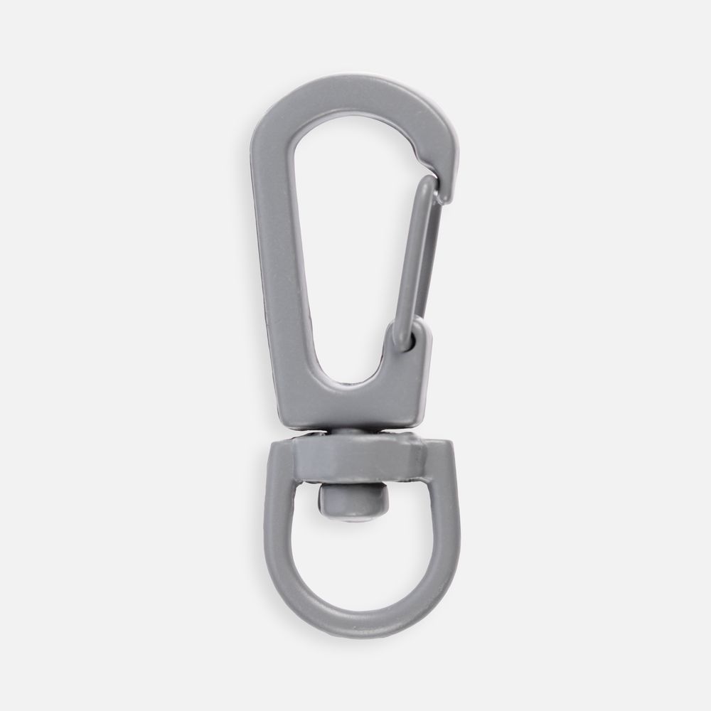 Застежка-карабин Snap Hook, S, серая-0