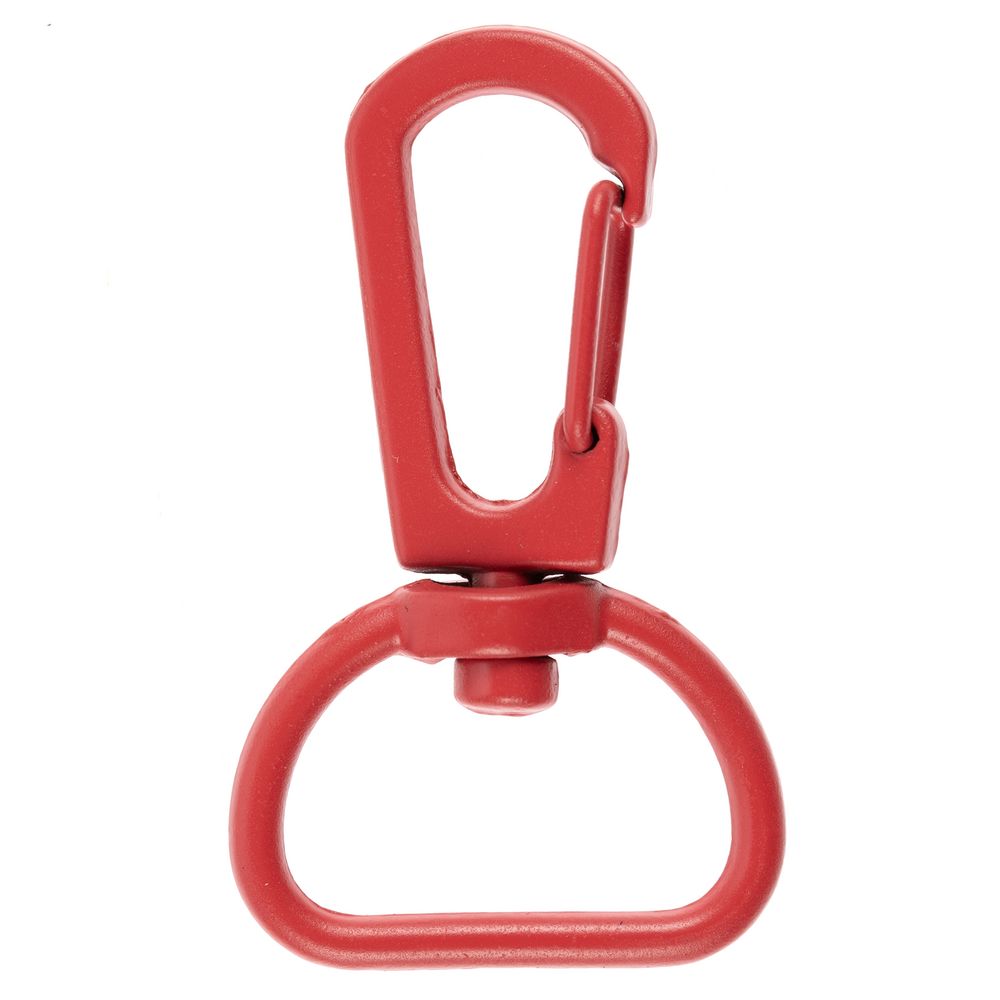 Застежка-карабин Snap Hook, M, красная-0