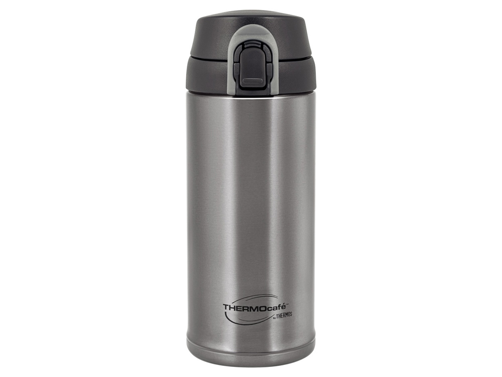 Термос из нерж. стали тм ThermoCafe TC-350T (Dark Grey), 0.35L, серый-0