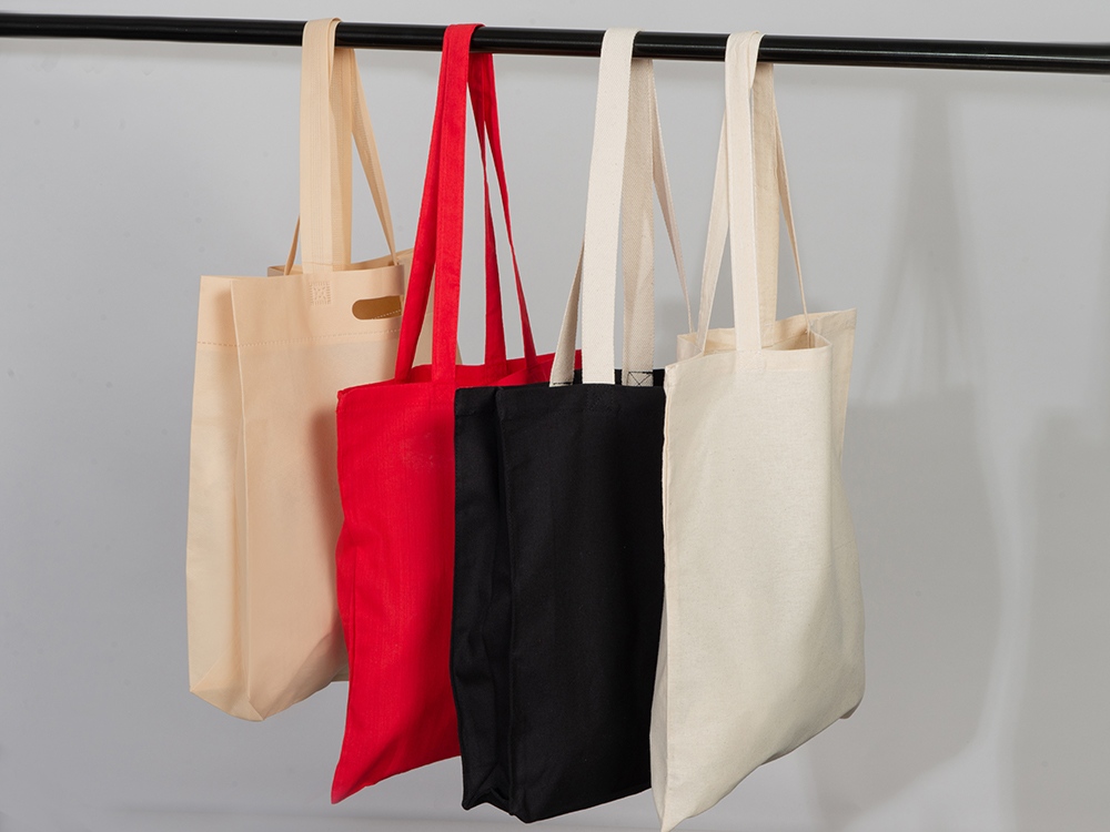 Сумка для шопинга Carryme 140 хлопковая, 140 г/м2, красный-6