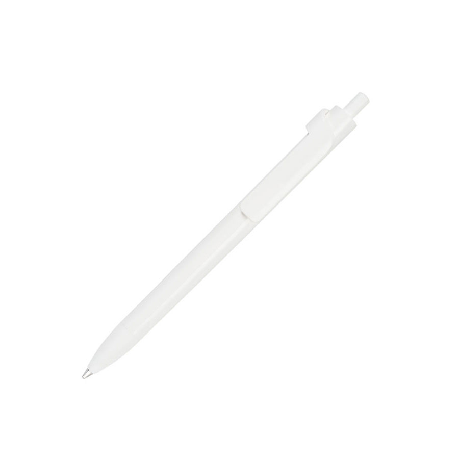 Ручка шариковая FORTE GREEN SAFE TOUCH, пластик, белый-0