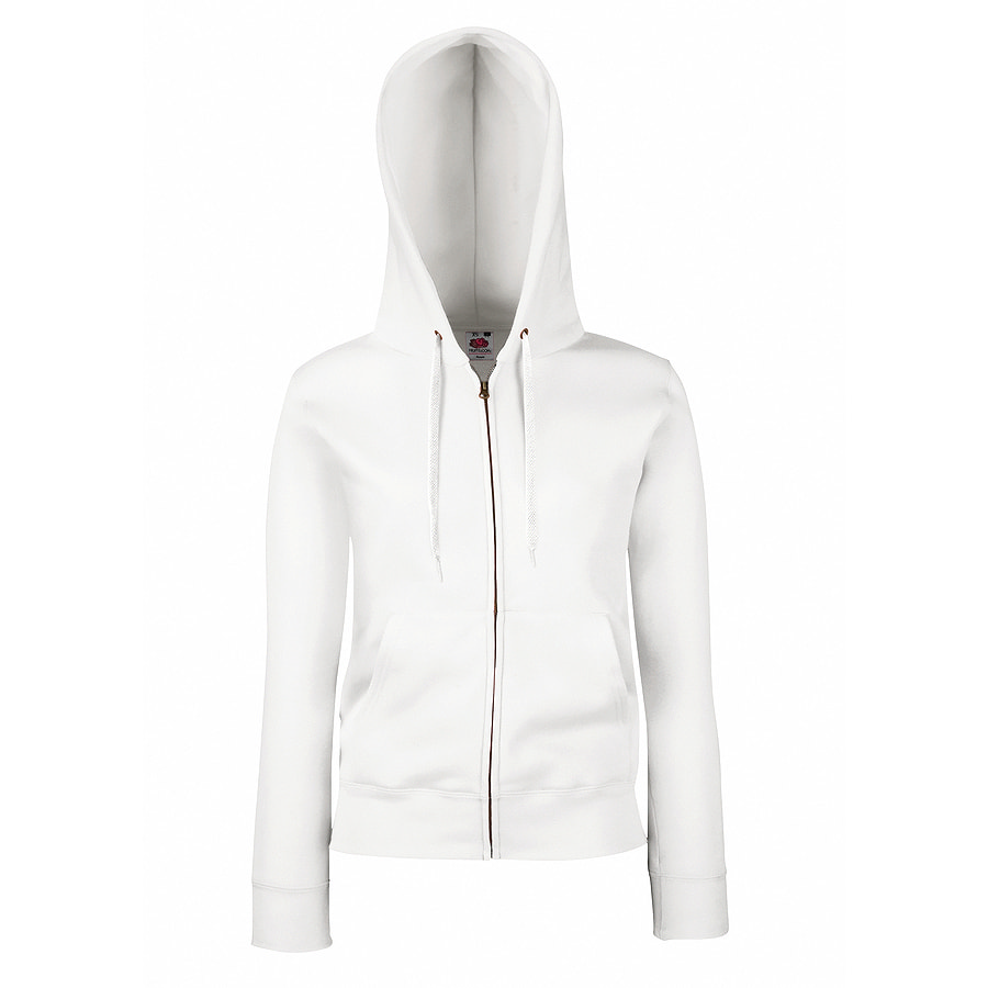 Толстовка женская "Lady-Fit Hooded Sweat Jacket", белый-0