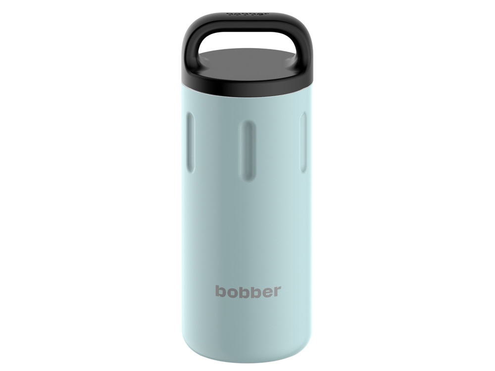 Вакуумный термос с керамическим покрытием бытовой, тм bobber, 590 мл. Артикул Bottle-590 Light Blue (светло-голубой)-0