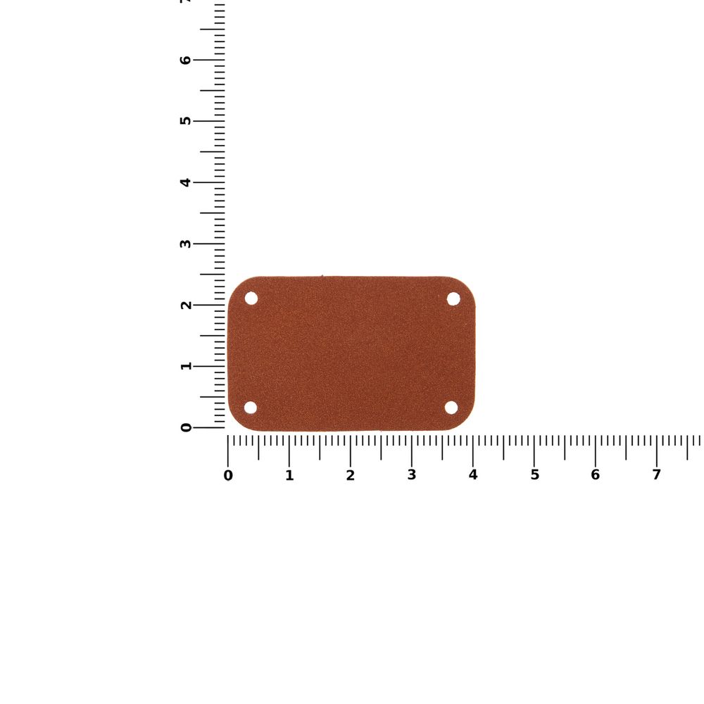 Лейбл Eta Nubuck, S, коричневый-2