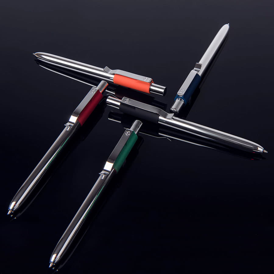 Ручка шариковая STAPLE, зеленый-1