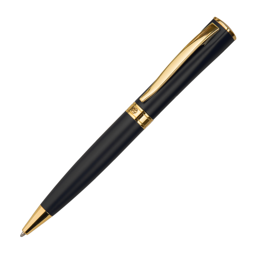 Ручка шариковая WIZARD GOLD, черный-0