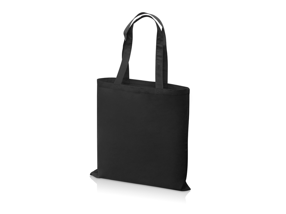 Сумка для шопинга Carryme 140 хлопковая, 140 г/м2, черный-1