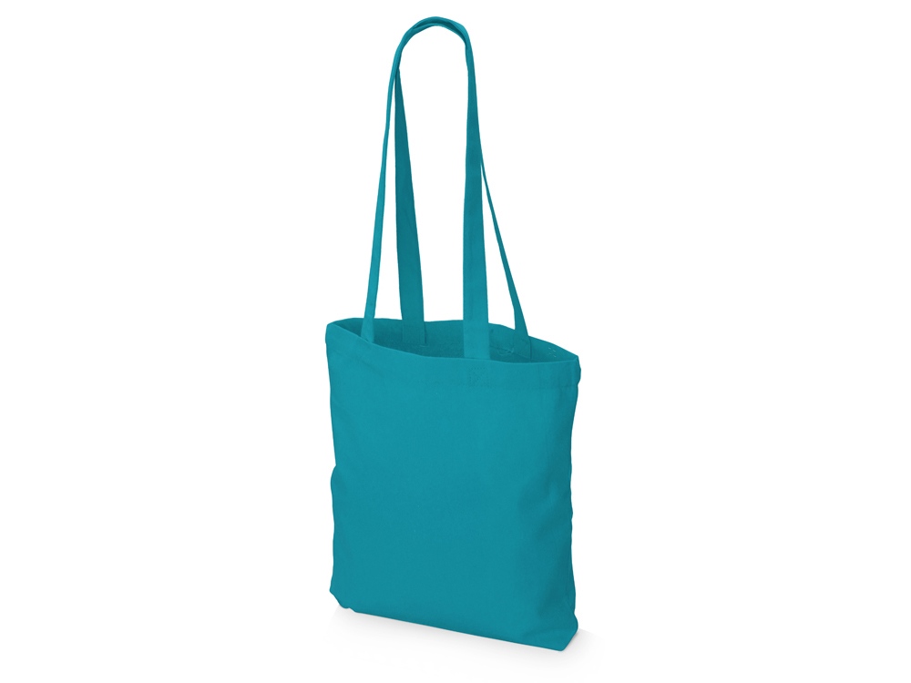 Сумка из плотного хлопка Carryme 220, бирюзовый 320C NEW-1
