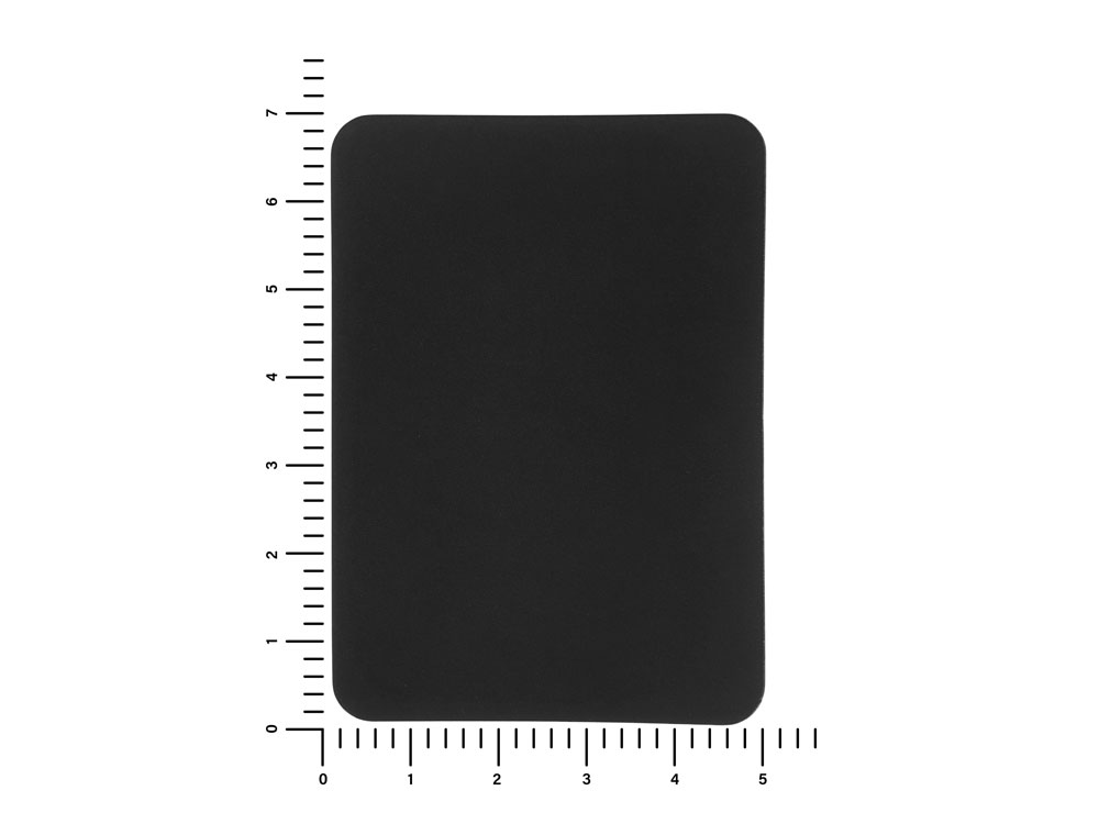 ПАТЧ ПРЯМОУГОЛНЫЙ soft-touch (чёрный) 5,0 х 7,0 см-2