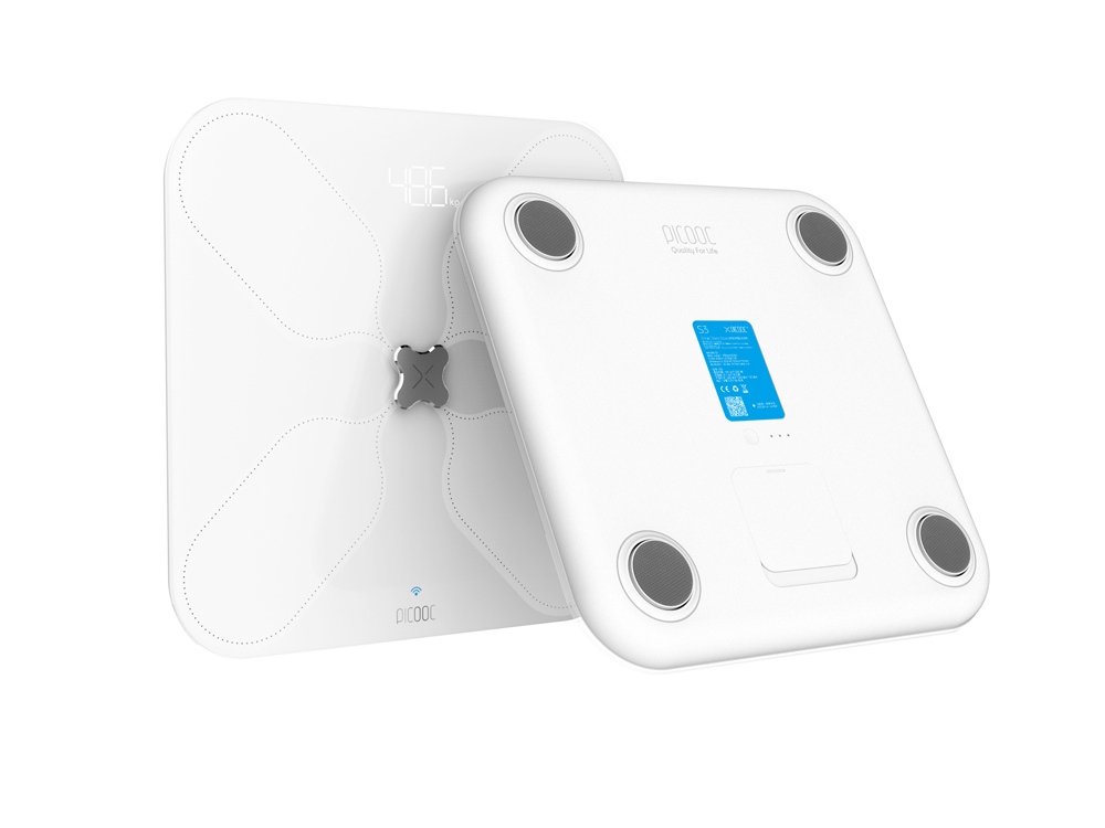 Умные диагностические весы с Wi-Fi Picooc S3 White (6924917716943), белый-2