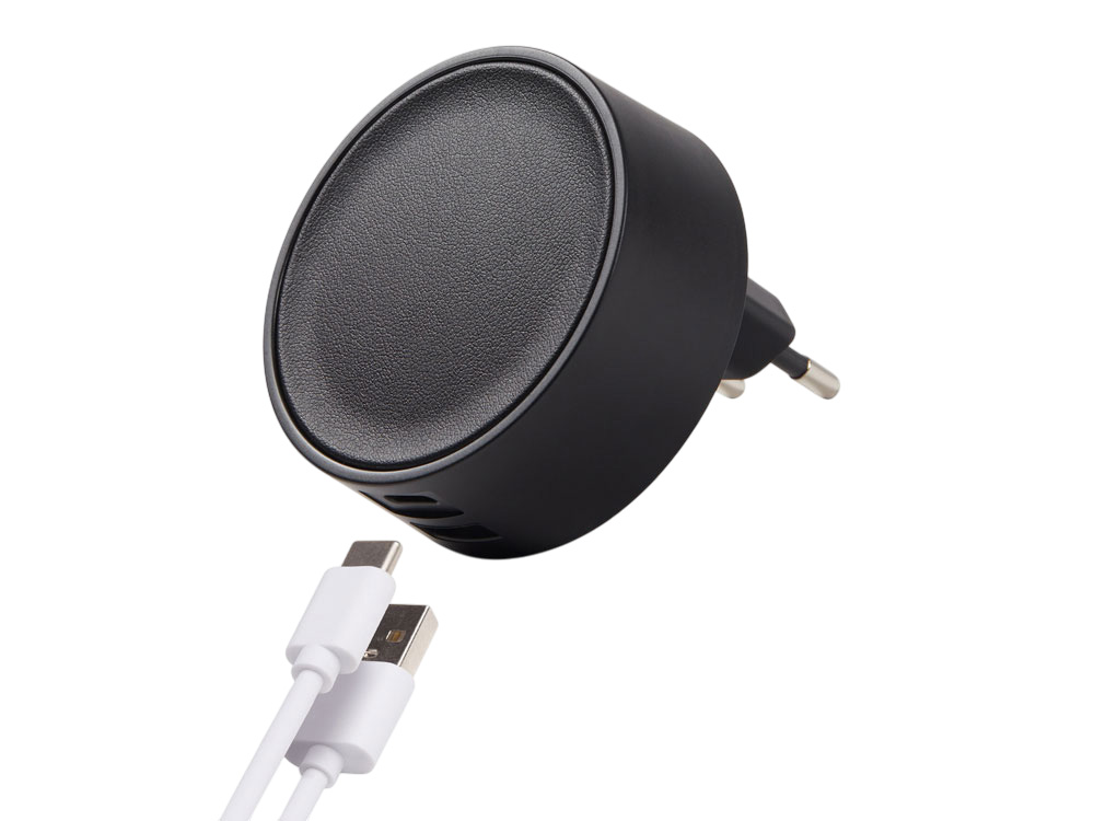 Адаптер питания USB Poweron, черный-0