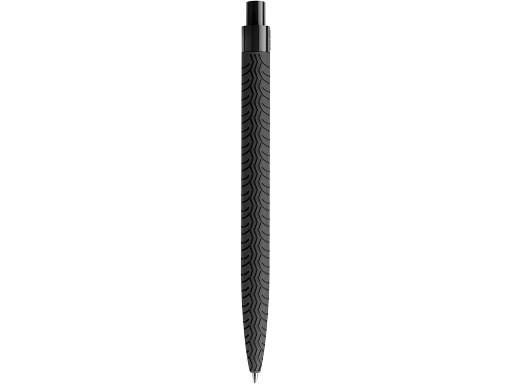 Ручка шариковая QS 03 PRP с рисунком протектор шины софт-тач PRP-2