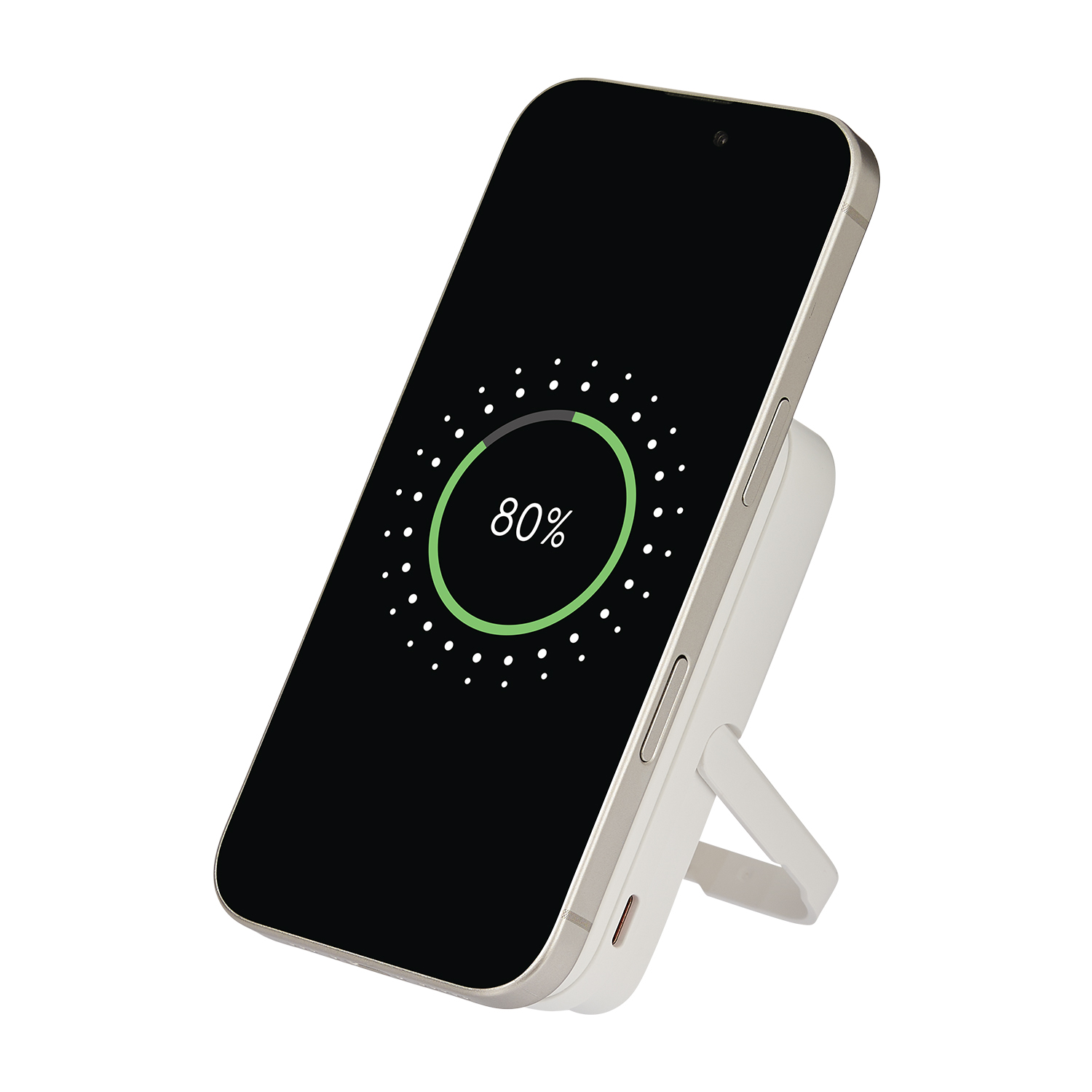 Внешний аккумулятор Юнион PD (Union PD) 10000mAh с функцией беспроводной зарядки 15W, белый-8