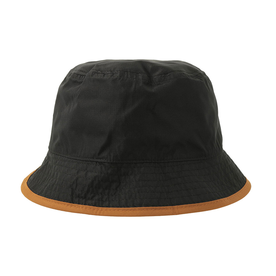 Панама двусторонняя "BUCKET POCKET-S" 85, горчичный, чёрный-1