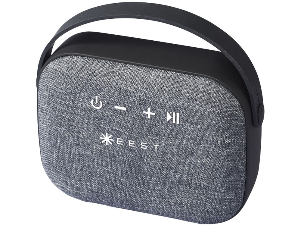 Динамик Bluetooth с тканым материалом, черный-6