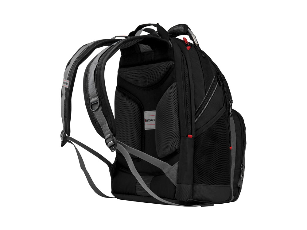 Рюкзак Synergy WENGER 16'', черный/серый, полиэстер/ПВХ, 36 x 26 x 46 см, 26 л-1