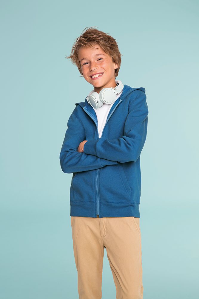 Толстовка детская Stone Kids, черная-4