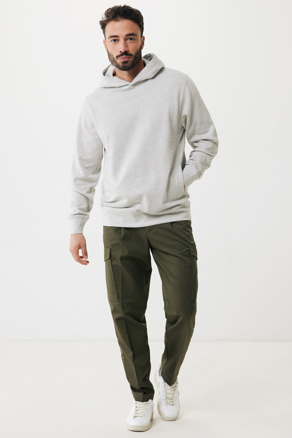 Худи Iqoniq Yengo из переработанного хлопка, унисекс, 280 г/м²-9