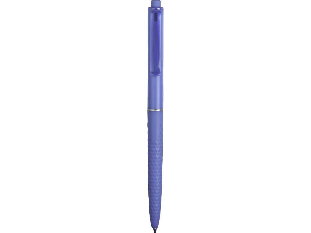 Ручка пластиковая soft-touch шариковая Plane, светло-синий-1